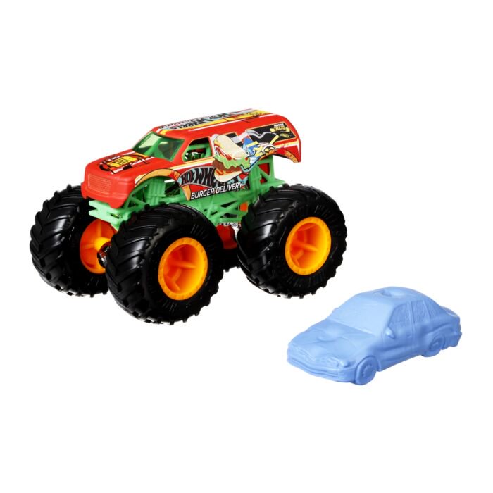 Машинка Hot Wheels Monster Trucks 1:64 Burger Delivery FYJ44/GTH77 купить,NaN