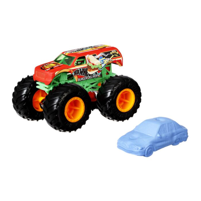 Машинка Hot Wheels Monster Trucks 1:64 Burger Delivery FYJ44/GTH77 купить,NaN