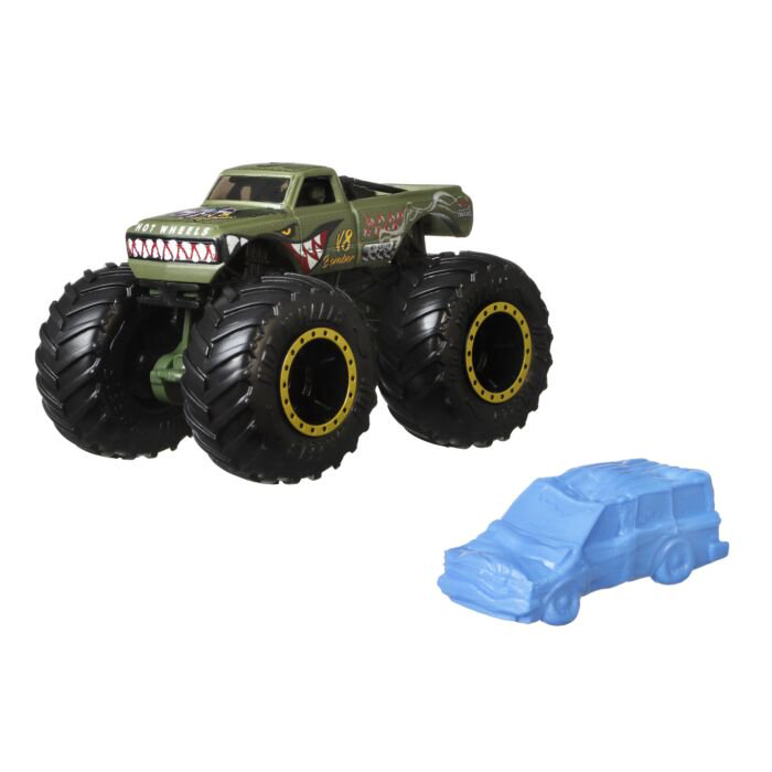 Машинка Hot Wheels Monster Trucks 1:64 V8 Bomber FYJ44/GWJ95 купить,NaN