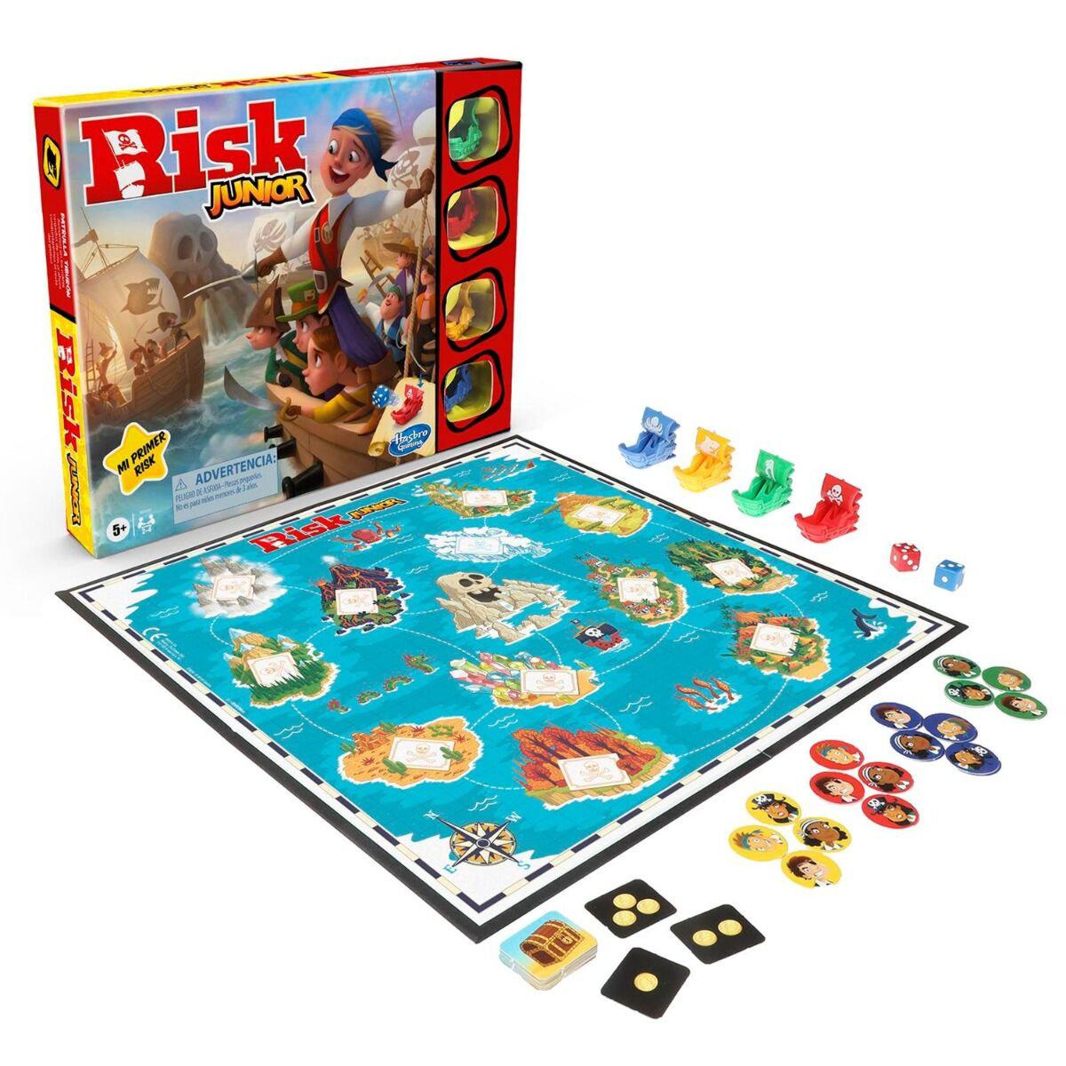 Настольная игра Hasbro Риск Джуниор  E6936121 купить,NaN