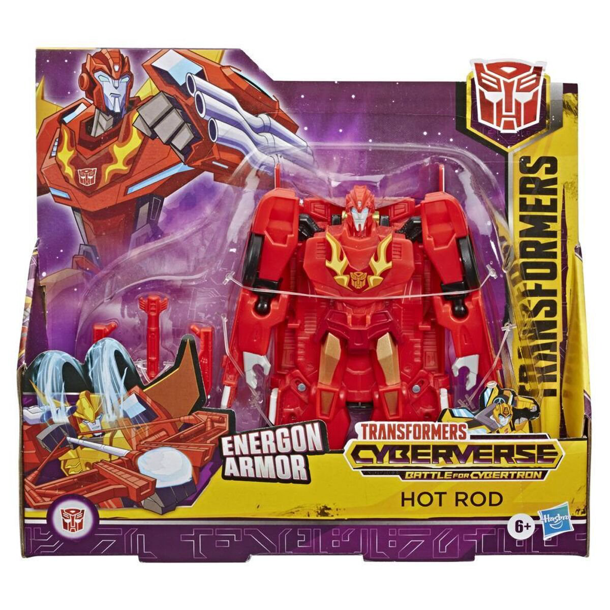 Фигурка Hasbro Transformers CyberVerse  Хот Род 19см купить,NaN