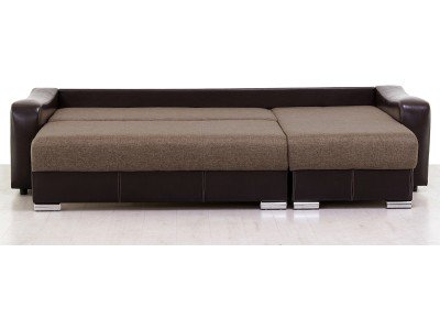 Диван угловой АСМ М/М ПФ Соната5 Grand 07 Ecotex213 коричневый купить,NaN