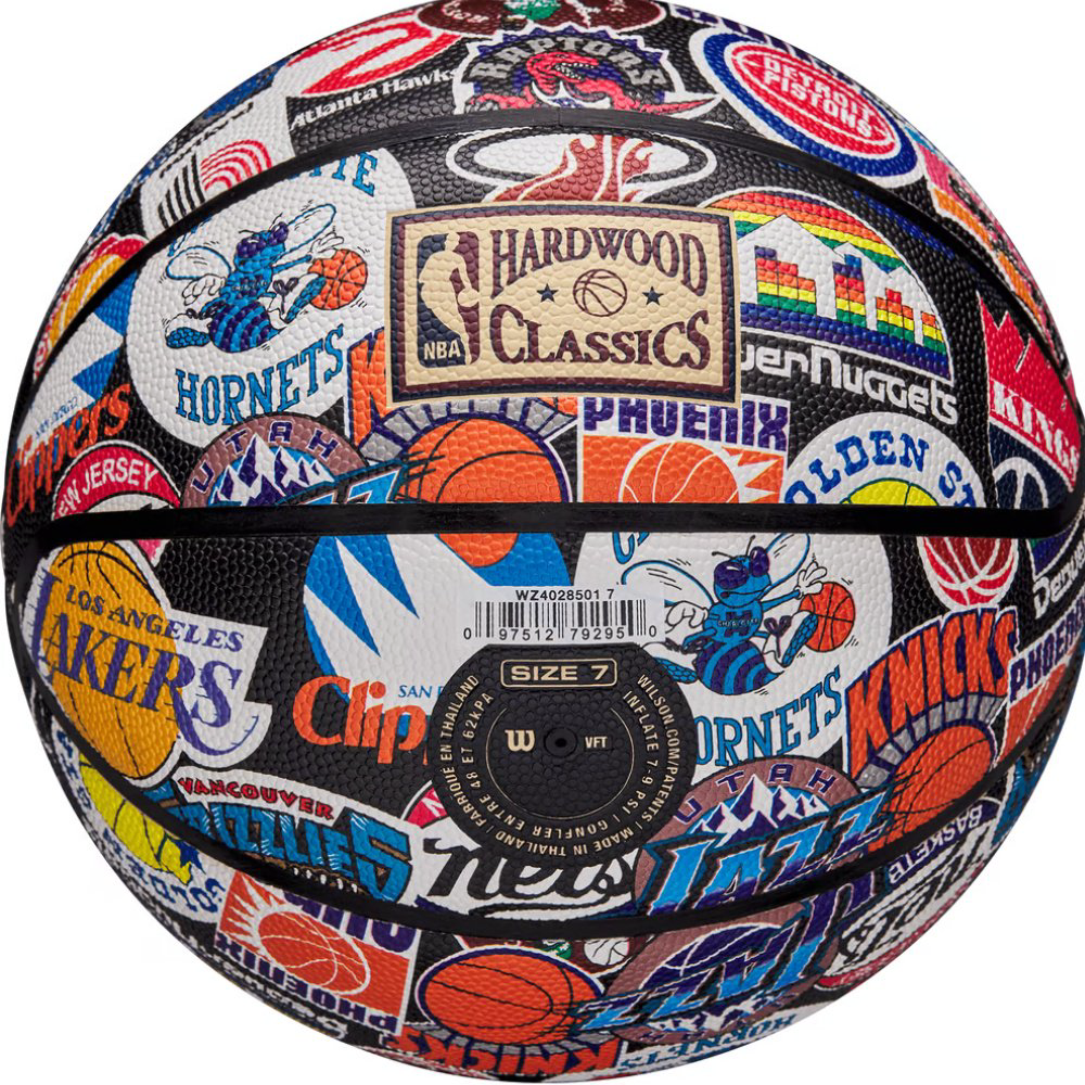 Мяч Wilson NBA All Team Retro/WZ4028501XB7/7 для баскетбола размер 7 купить,31900