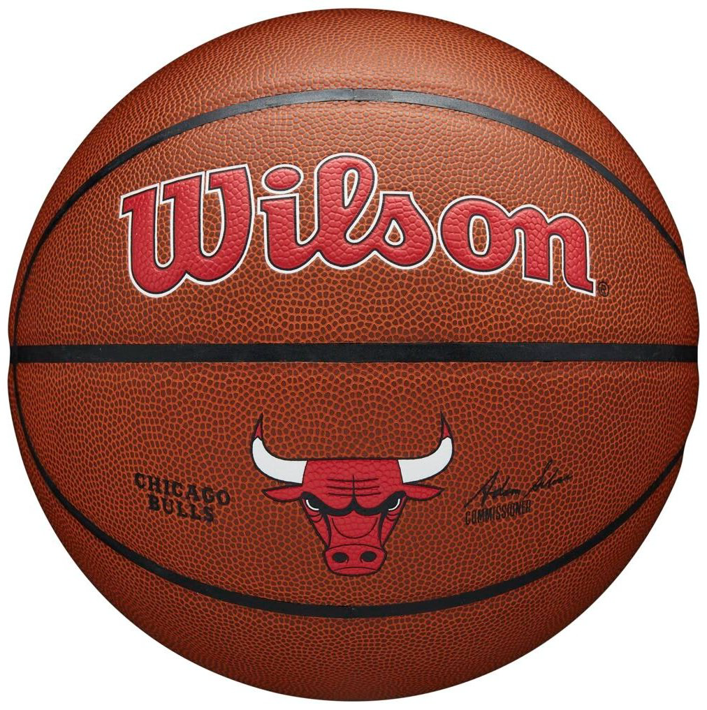 Мяч Wilson NBA Team Alliance Chicago Bulls WZ4029305XB7 для баскетбола размер 7 купить,NaN