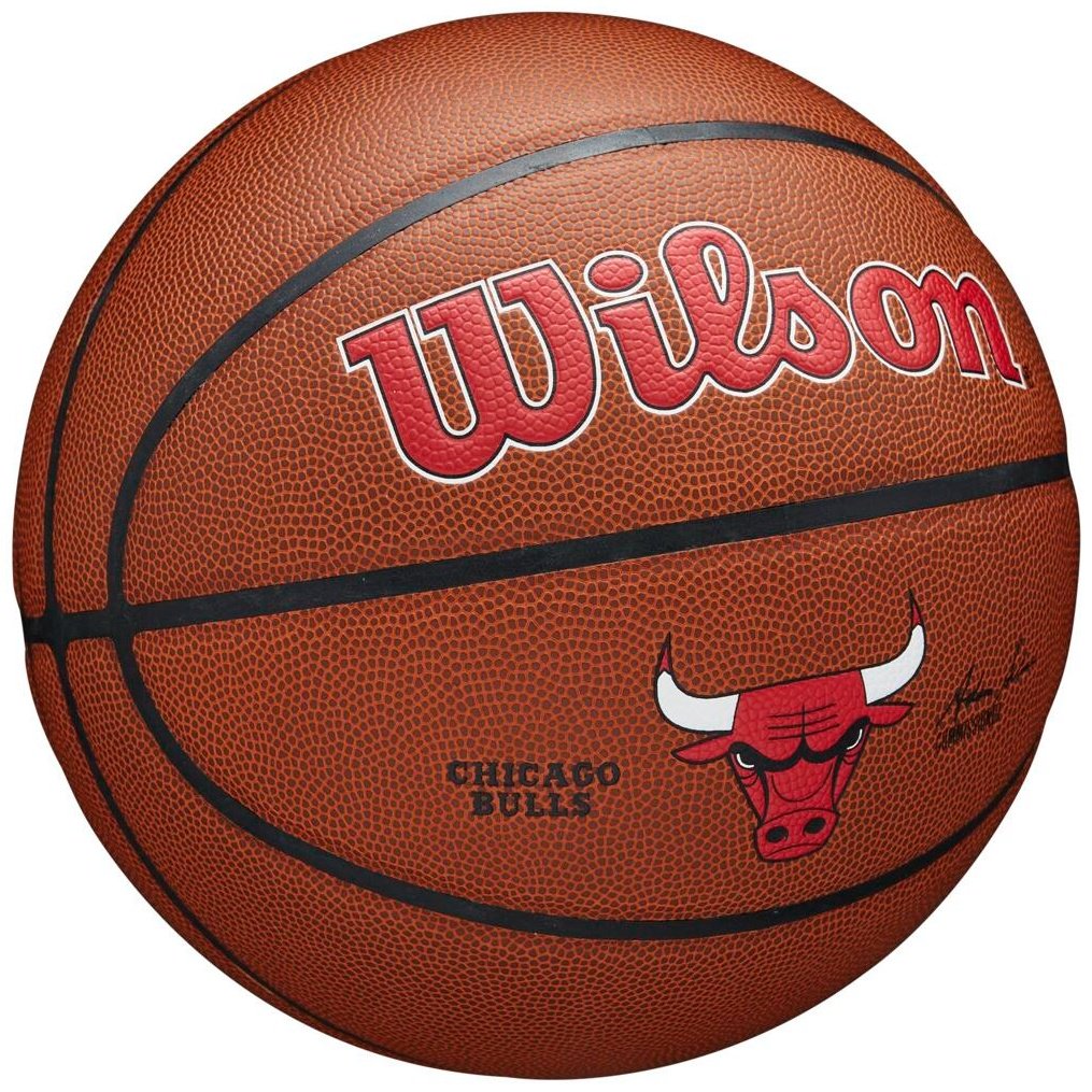 Мяч Wilson NBA Team Alliance Chicago Bulls WZ4029305XB7 для баскетбола размер 7 купить,NaN