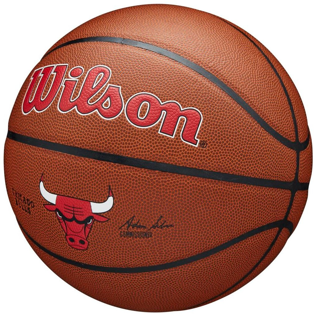Мяч Wilson NBA Team Alliance Chicago Bulls WZ4029305XB7 для баскетбола размер 7 купить,NaN