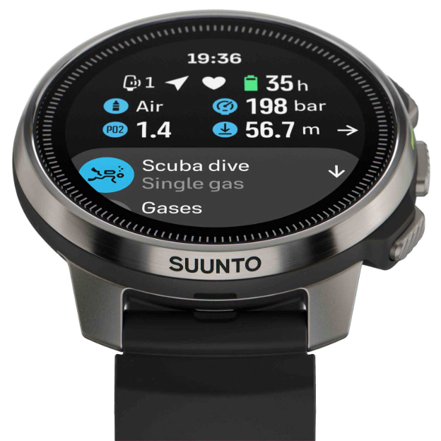 Смарт-часы Suunto Ocean SS050983000 50 мм Steel Black
