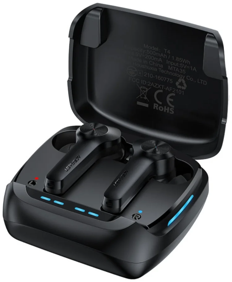 Наушки Acefast T4 Low Latency True Black