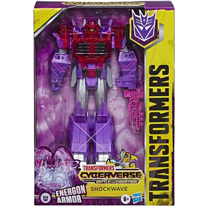 Фигурка Hasbro Transformers CyberVerse Шоквэйв 30см купить,NaN