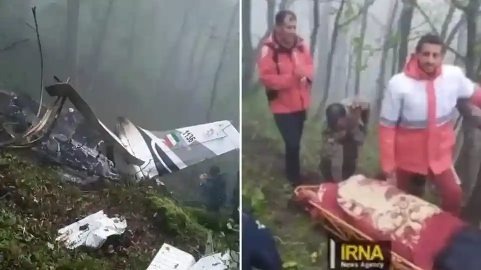 Кадры крушения