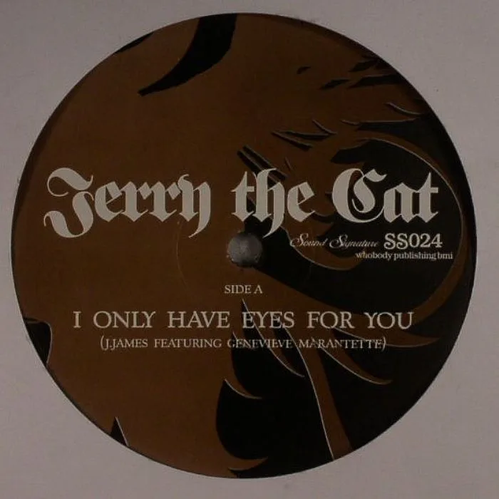 Front cover — JERRY THE CAT aka JERRY JAMES — I Only Have Eyes For You
