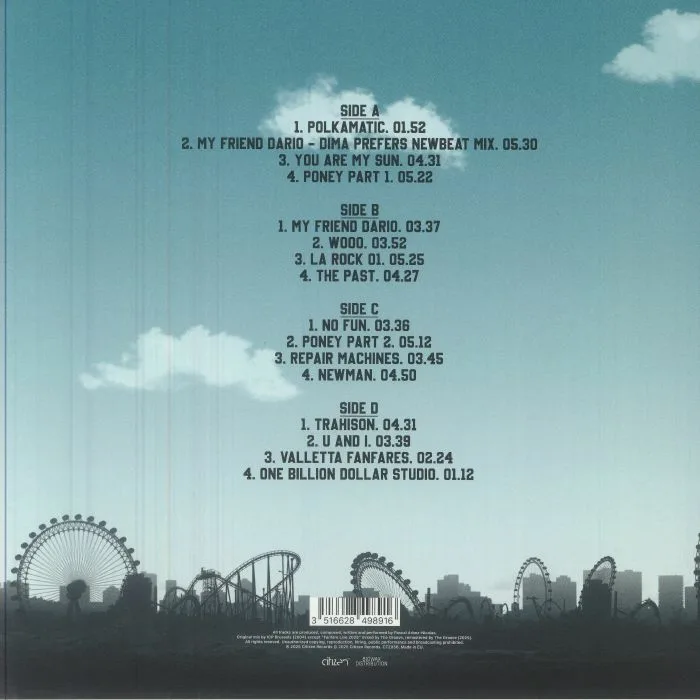 Back cover — VITALIC — OK Cowboy 20Y