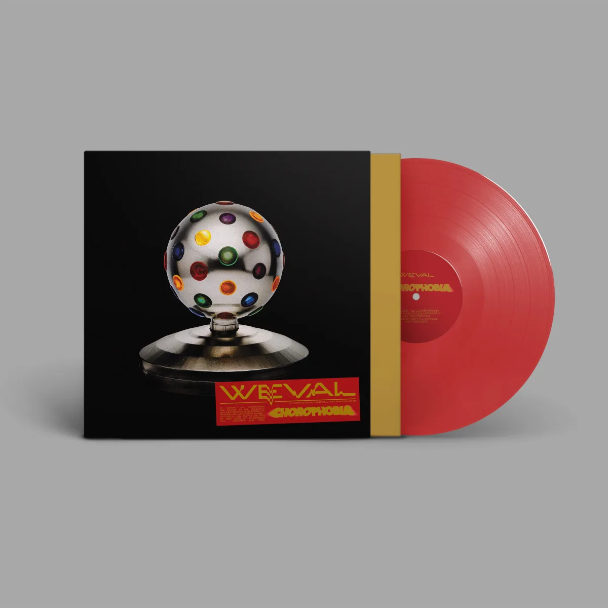 Лицевая сторона обложки — Weval — Chorophobiar LP