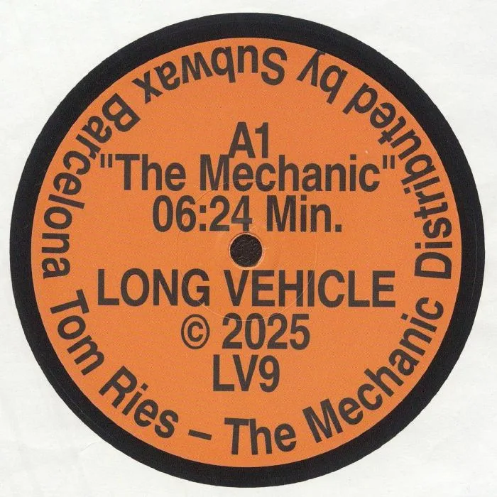 Front cover — Tom RIES — The Mechanic