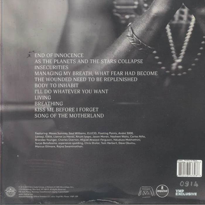 Обратная сторона обложки — SHABAKA — Perceive Its Beauty Acknowledge Its Grace (reissue)