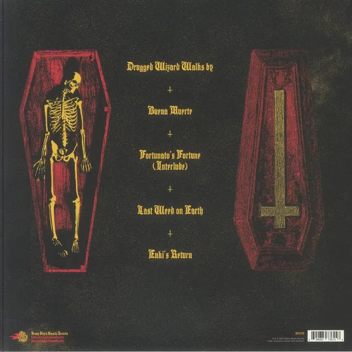 Back cover — OCULTUM — Buena Muerte