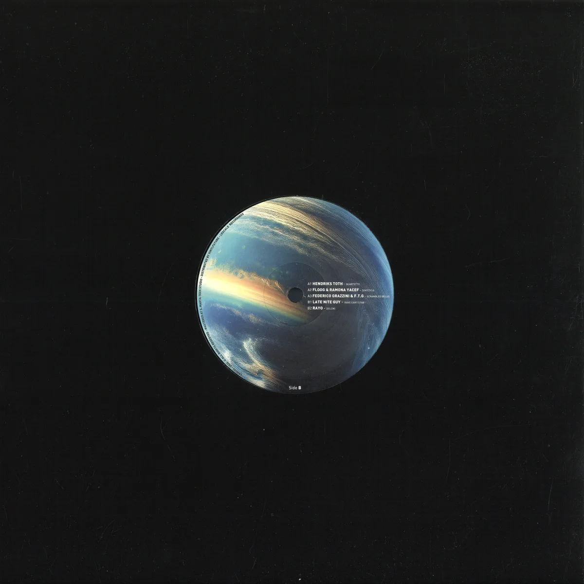 Back cover — Hendriks Toth, Floog, Ramona Yacef, Federico Grazzini, F.T.G, Late Nite Guy, Rayo — LRDCV4