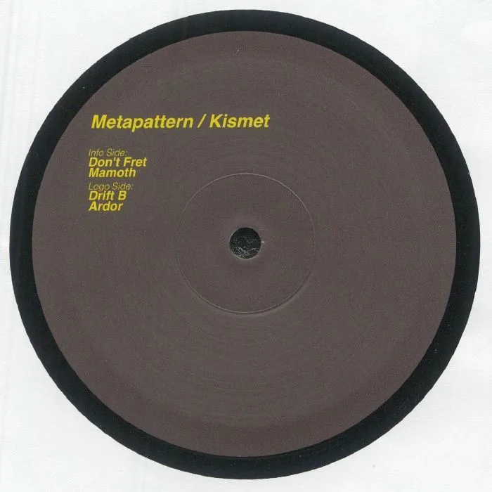 Лицевая сторона обложки — METAPATTERN — Kismet