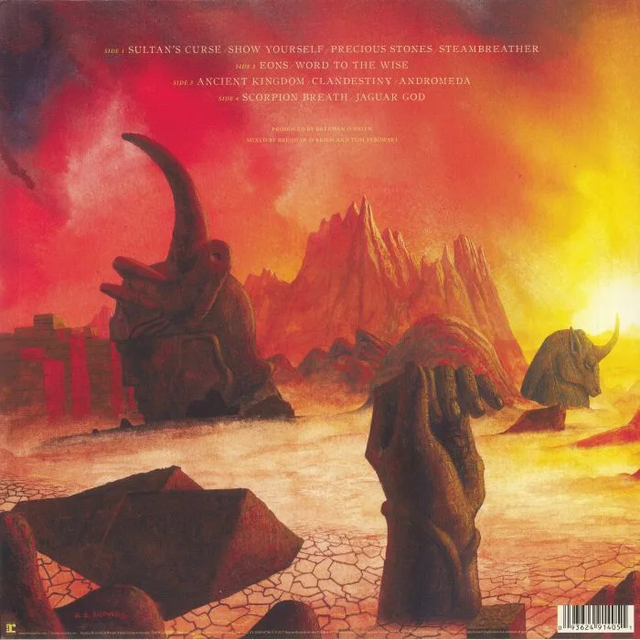 Back cover — MASTODON — Emperor Of Sand