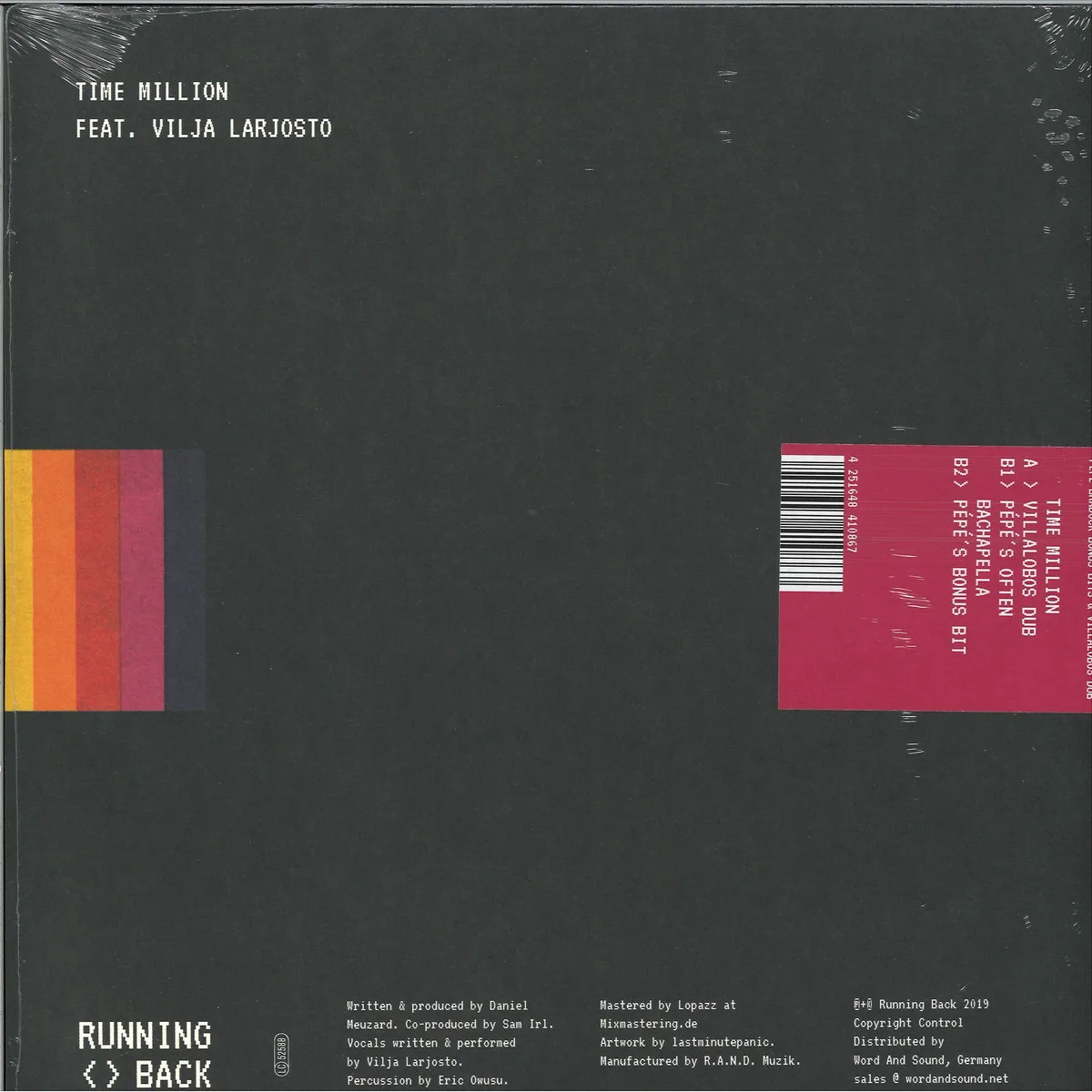 Back cover — Feater -feat.Vilja Larjos — Pepe Bradock Bonus Bit & Villalobos Dubs