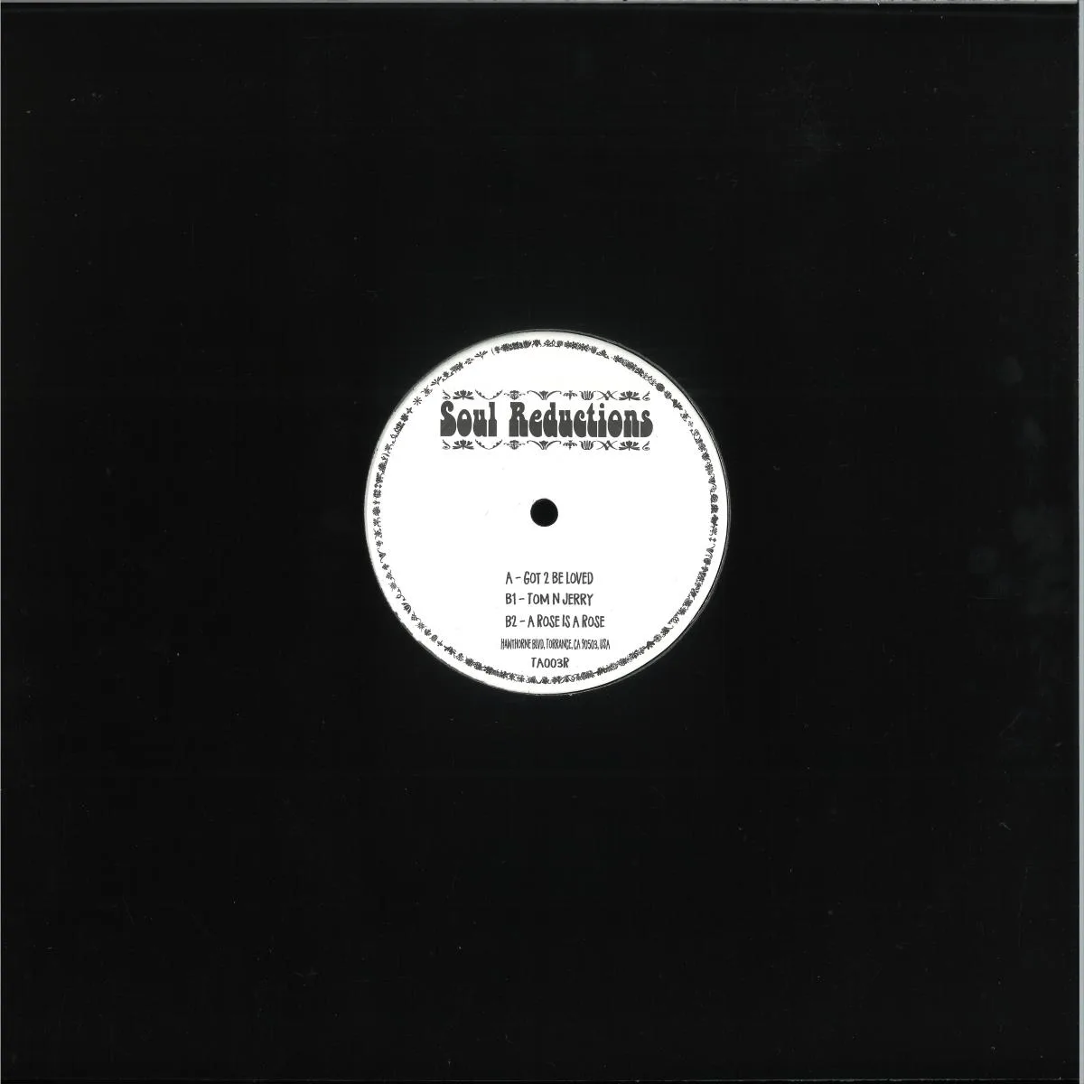 Back cover — Soul Reductions — Got 2 Be Loved