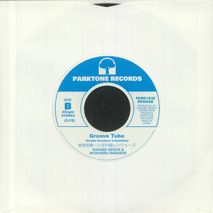 Обратная сторона обложки — Keiichi SOKABE / INOKASIRA RANGERS — Born Slippy (reissue)