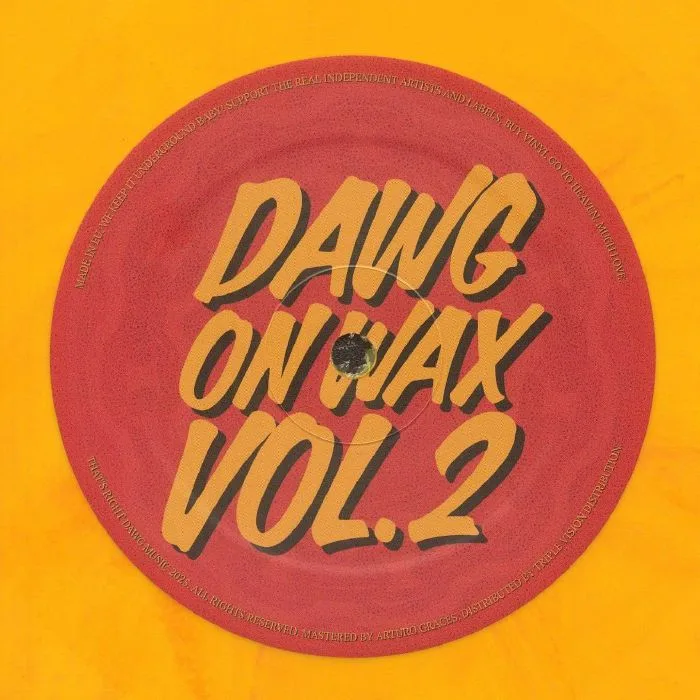 Back cover — FEDERFUNK / RAFFAELE CIAVOLINO / RALPH C / DARREN MARSHALL / LUCCIO B / MAKSON / STEVE ROBINSON — Dawg On Wax Vol 2