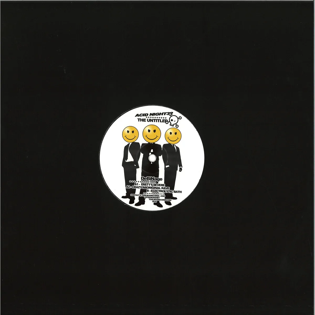 Back cover — The Untitled — DeBiNage