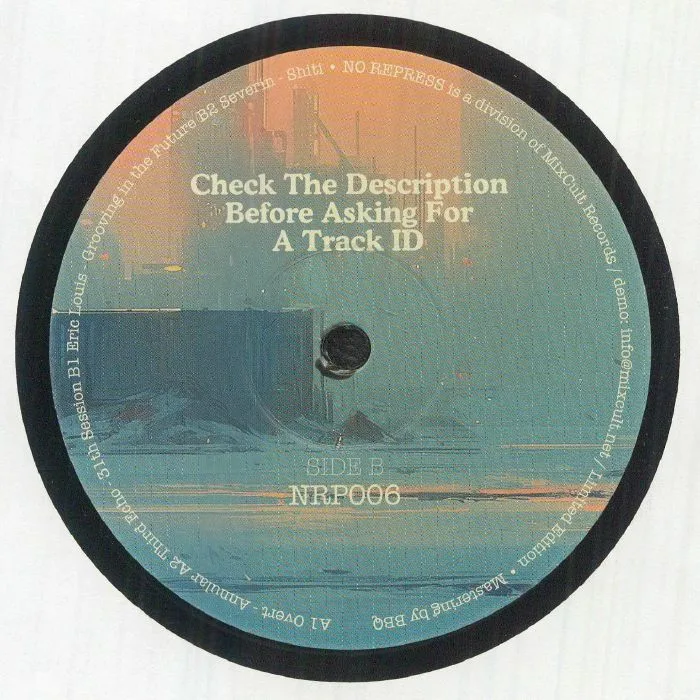 Обратная сторона обложки — OVERT / THIRD ECHO / ERIC LOUIS / SEVERIN — Check The Description Before Asking For A Track ID