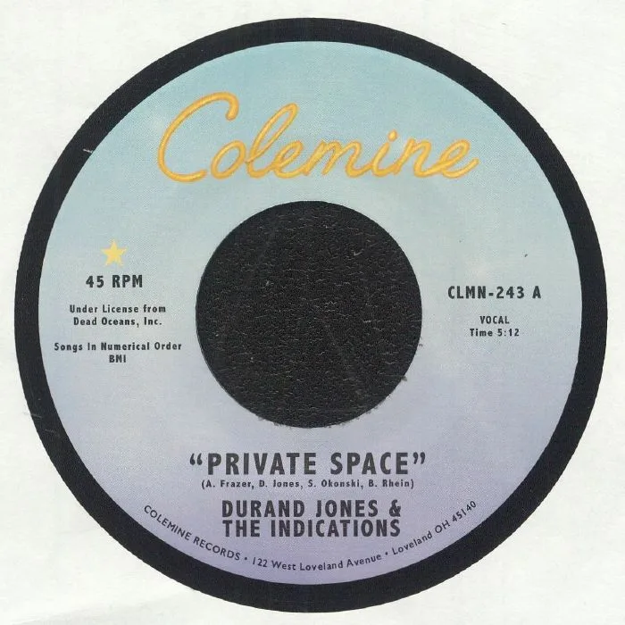 Durand JONES & THE INDICATIONS — Private Space