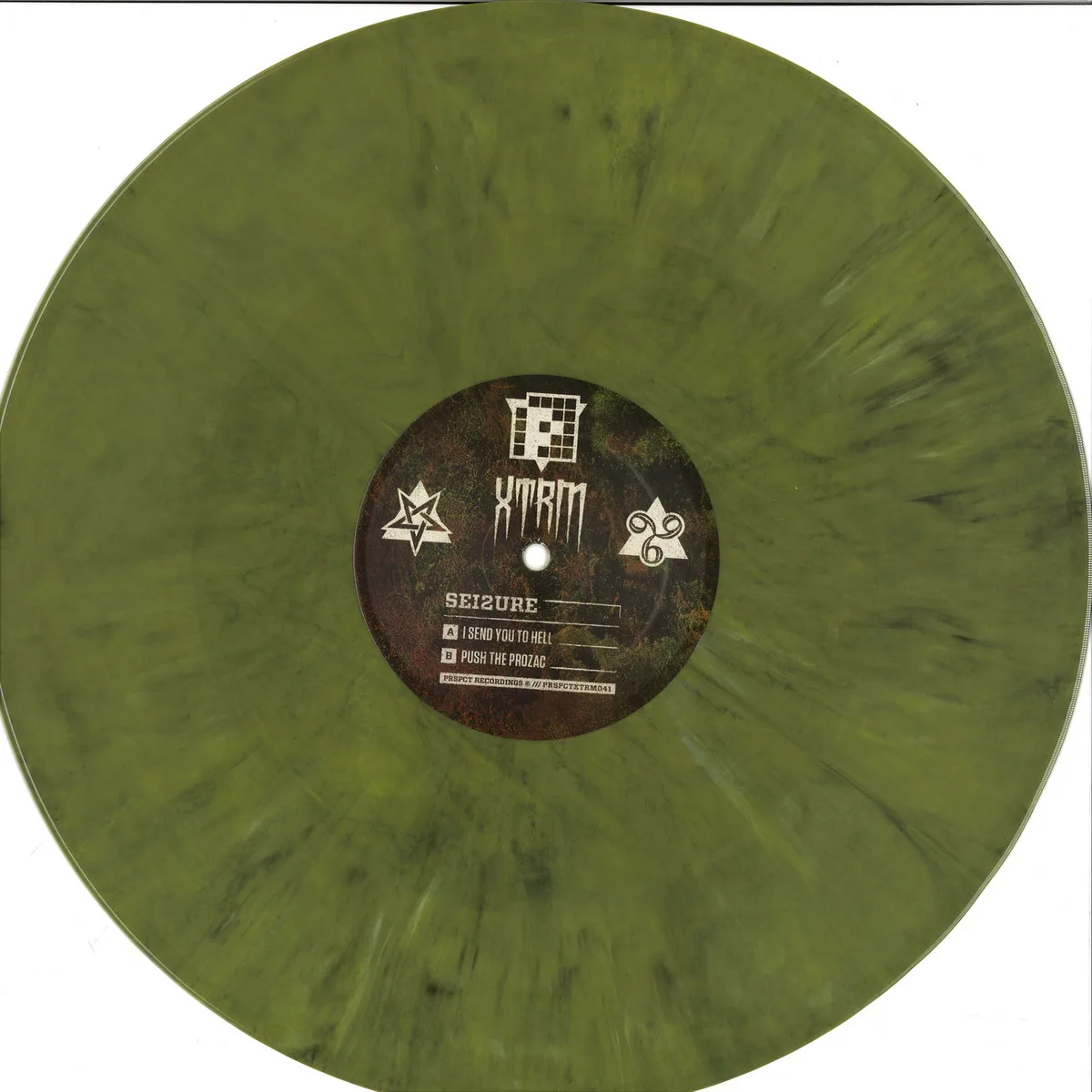 Back cover — Sei2ure — I Send You To Hell / Push the Prozac