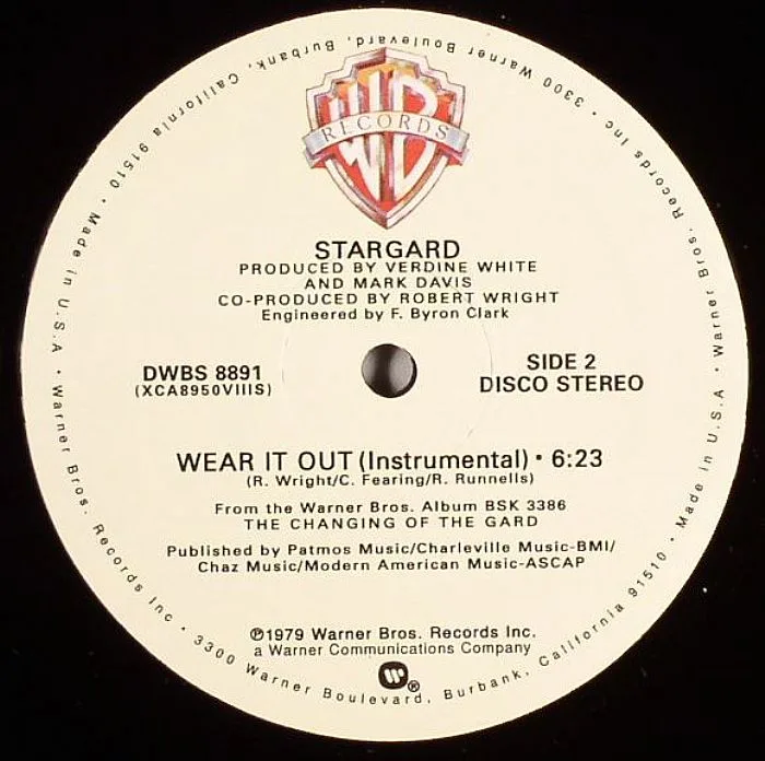Обратная сторона обложки — STARGARD — Wear It Out