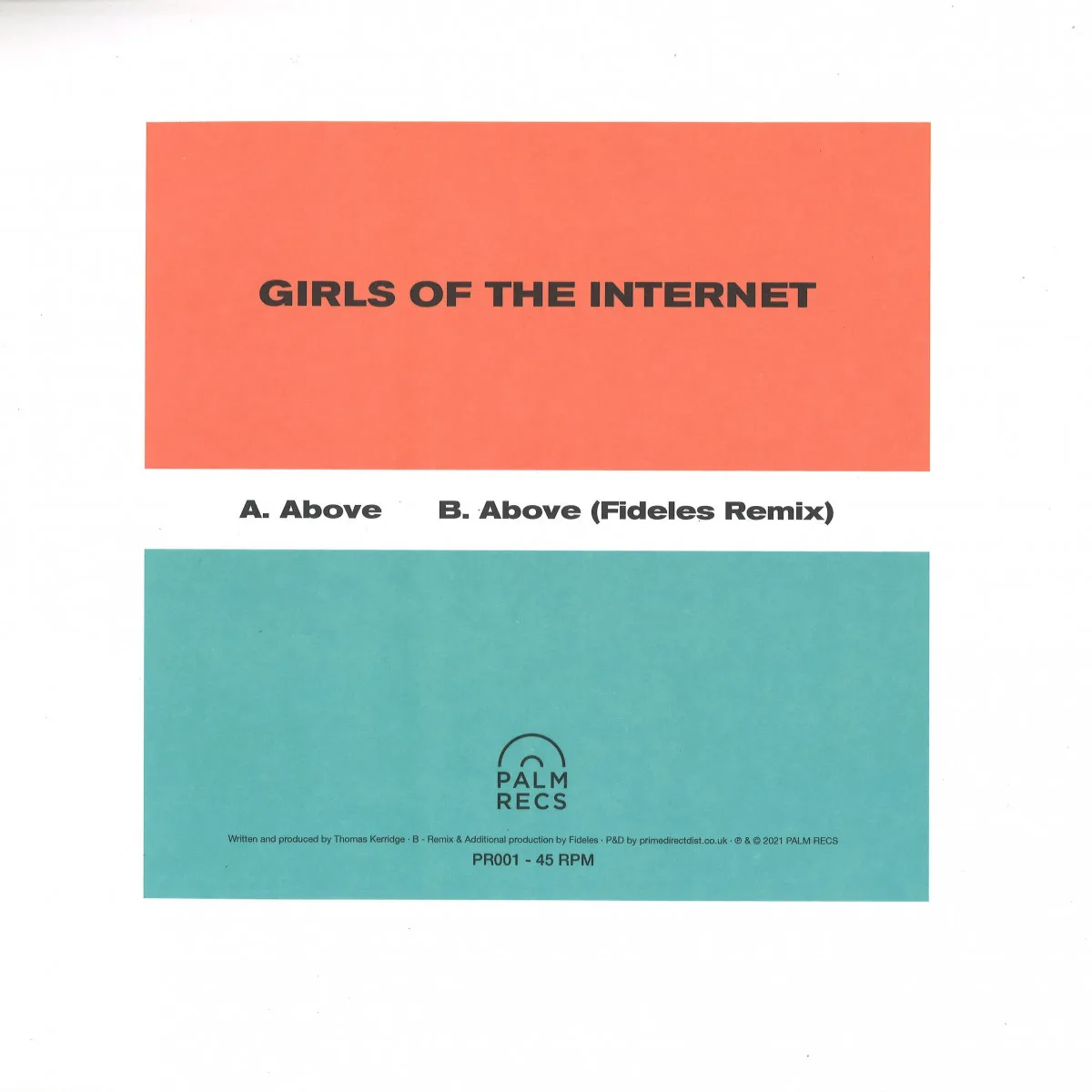 Back cover — Girls Of The Internet — Above