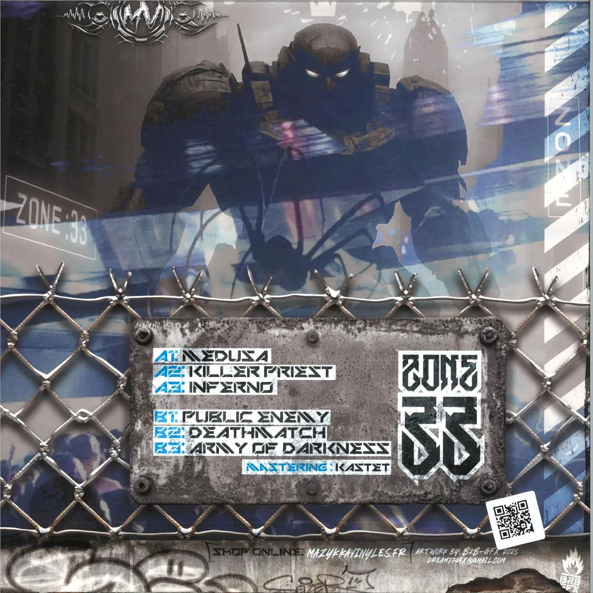 Back cover — Zone 33 — Meduza
