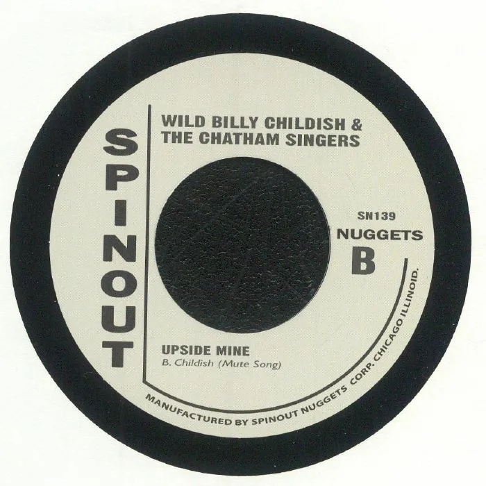 Back cover — WILD BILLY CHILDISH / THE CHATHAM SINGERS — Step Out