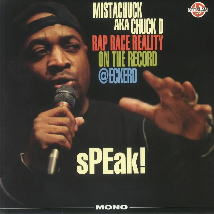 MISTACHUCK aka CHUCK D — Speak! Rap Race Reality On The Record At Eckerd