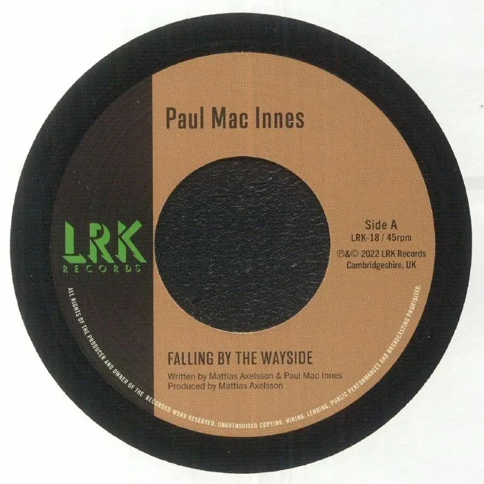 Paul MAC INNES — Falling By The Wayside