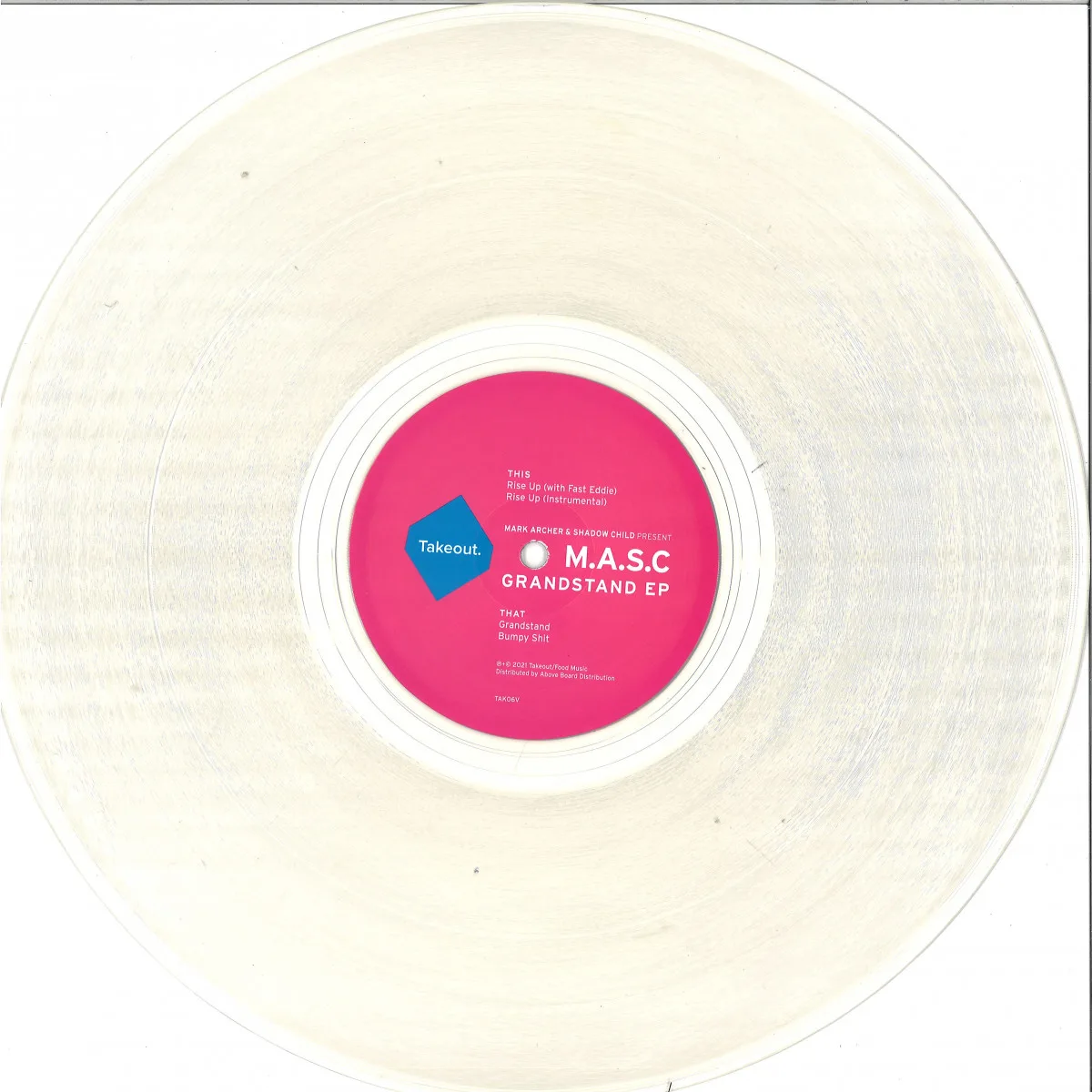 Back cover — M.a.s.c — Grandstand EP