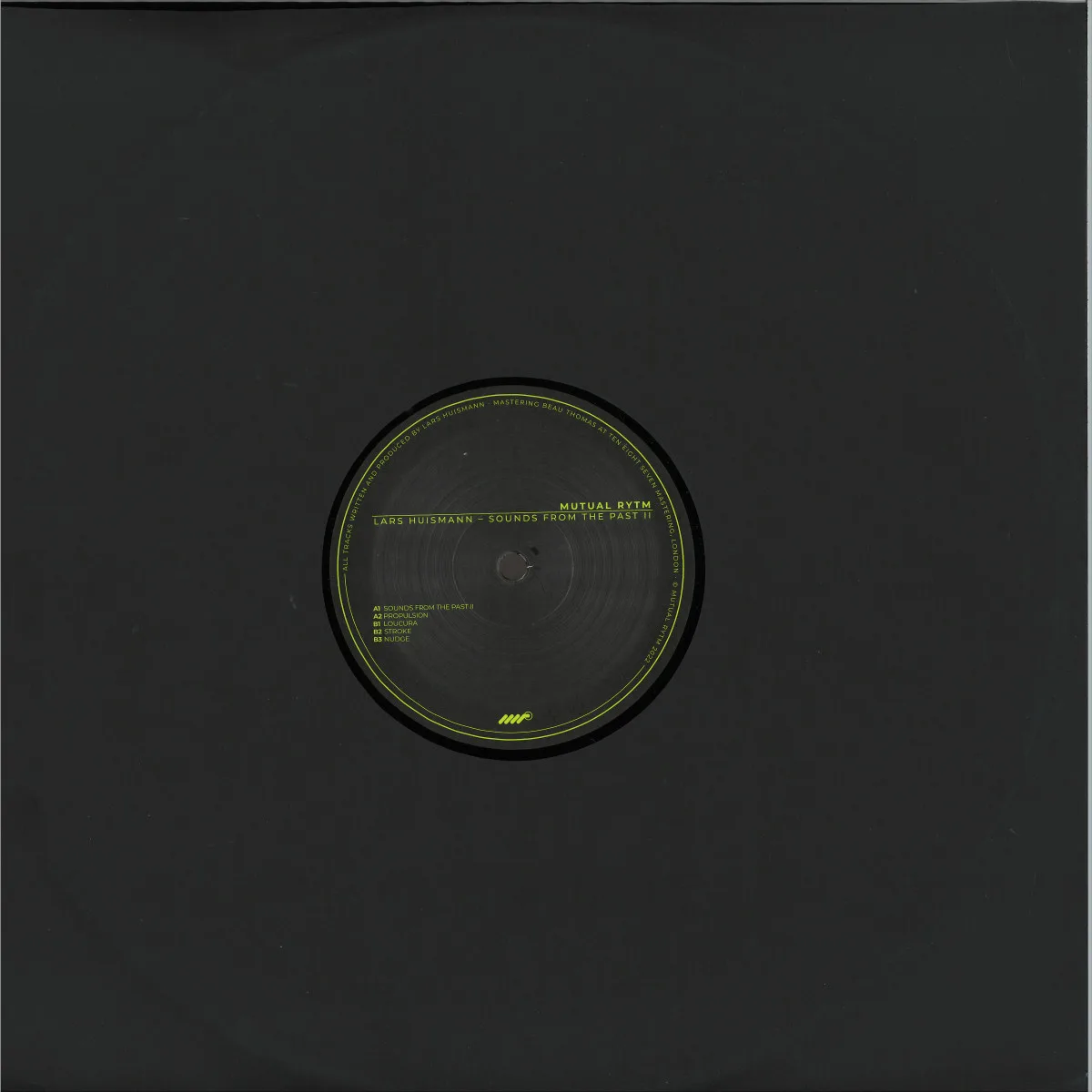 Back cover — Lars Huismann — Sounds From The Past II EP