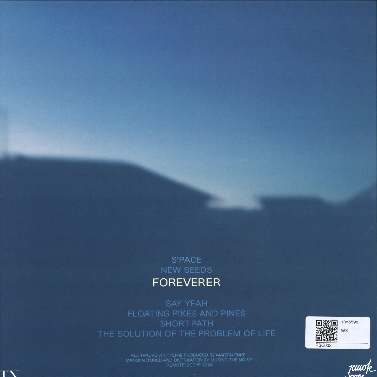 Back cover — Lake People — Foreverer