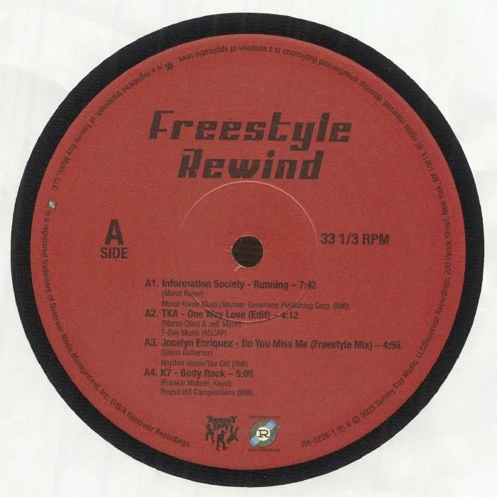 Front cover — VARIOUS — Freestyle Rewind