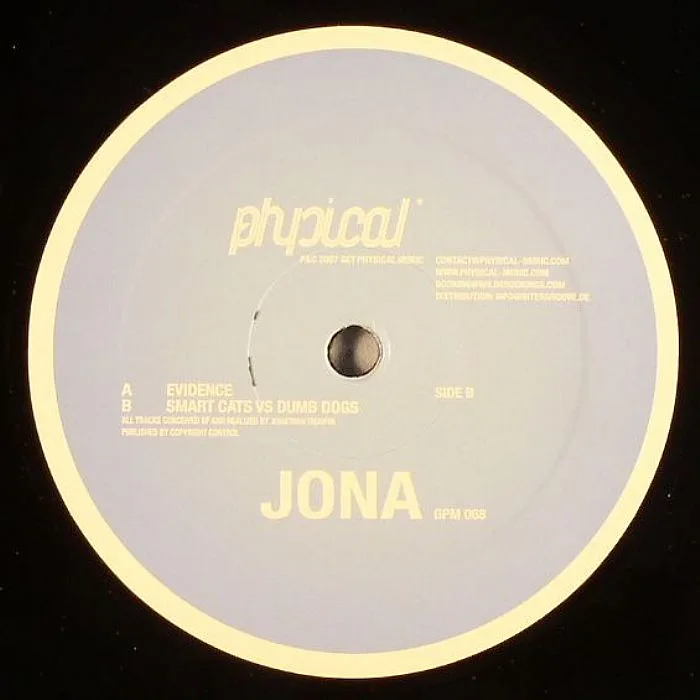 Обратная сторона обложки — JONA — Evidence EP
