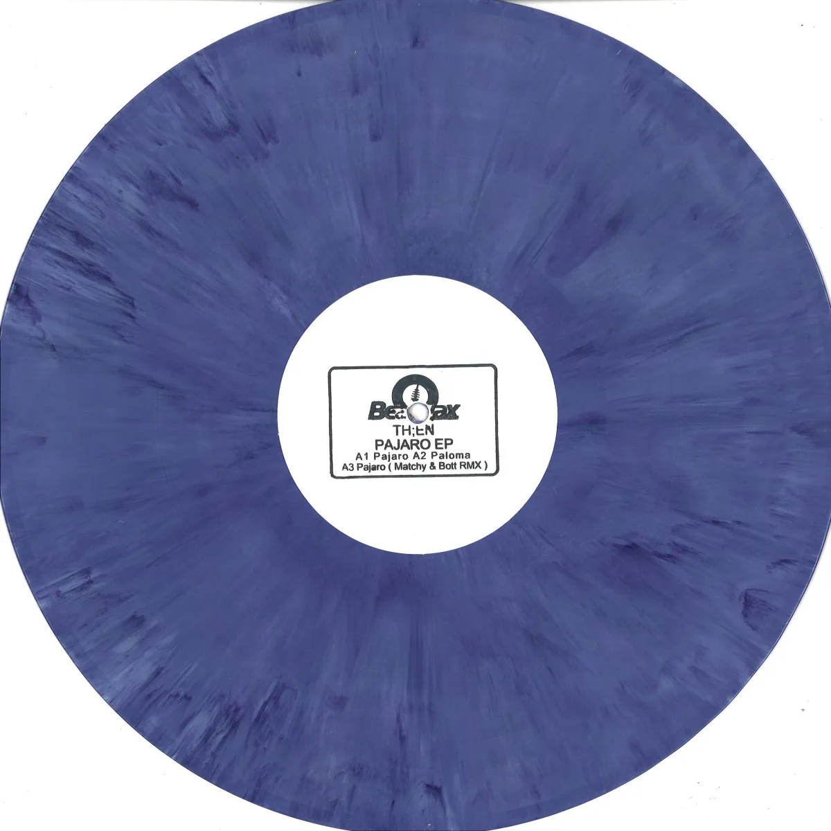 Лицевая сторона обложки — Th;en — Pajaro Ep (purple Coloured)