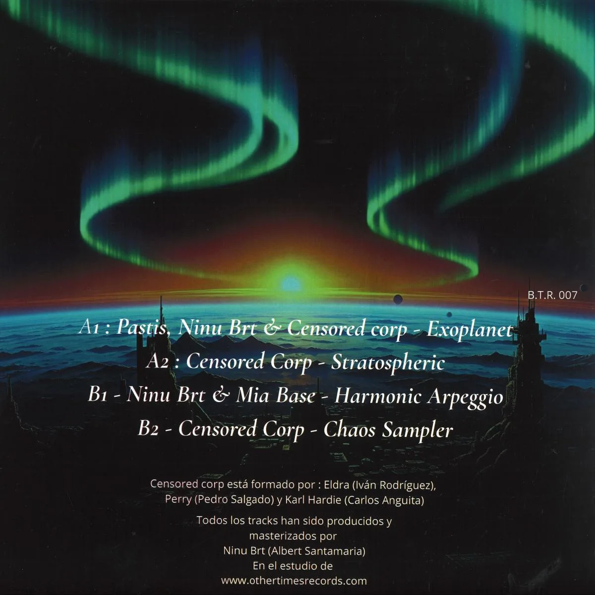 Обратная сторона обложки — Various — Exoplanet EP