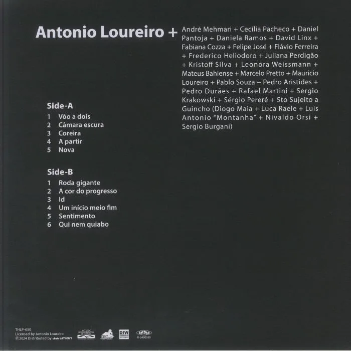 Обратная сторона обложки — Antonio LOUREIRO — Antonio Loureiro
