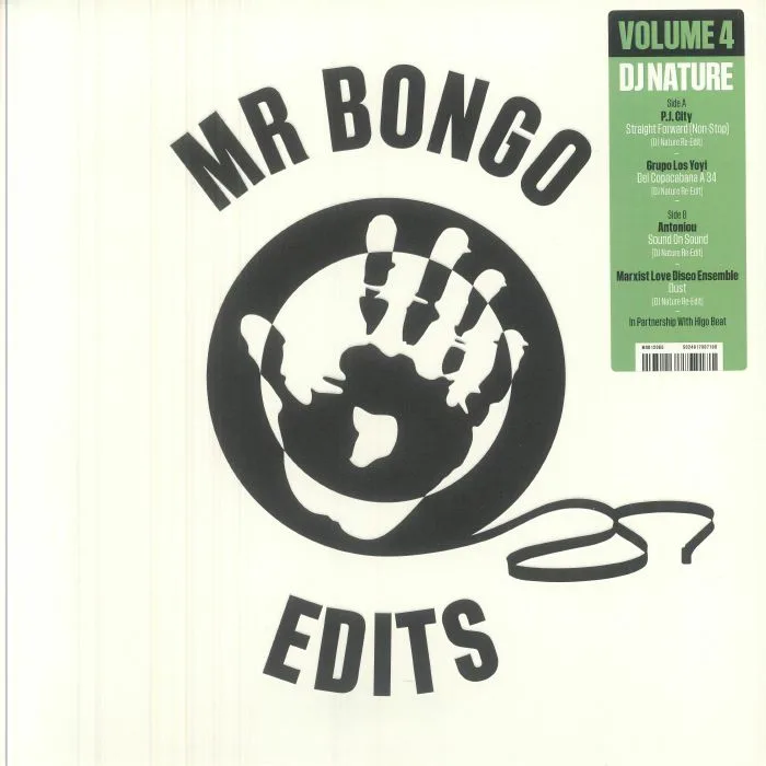 Front cover — DJ NATURE — Mr Bongo Edits Volume 4