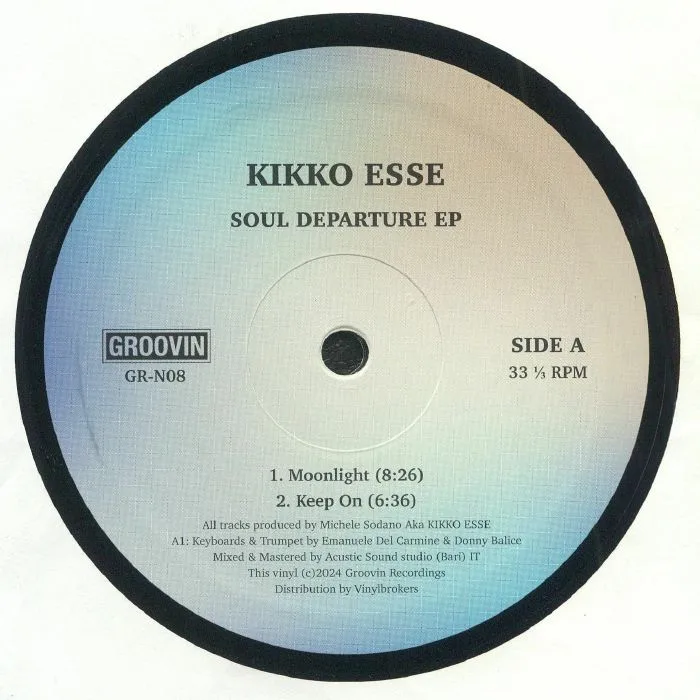Лицевая сторона обложки — Kikko ESSE — Soul Departure EP