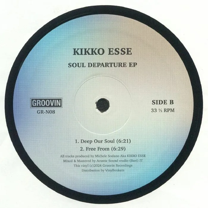 Обратная сторона обложки — Kikko ESSE — Soul Departure EP