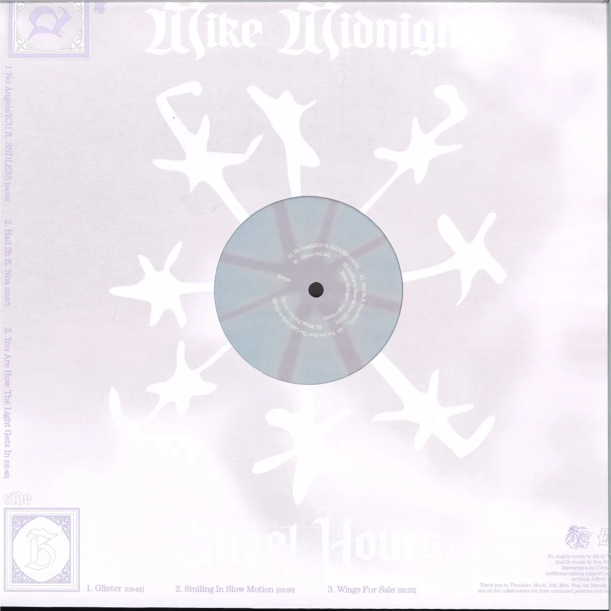 Лицевая сторона обложки — Mike Midnight — Angel Hours