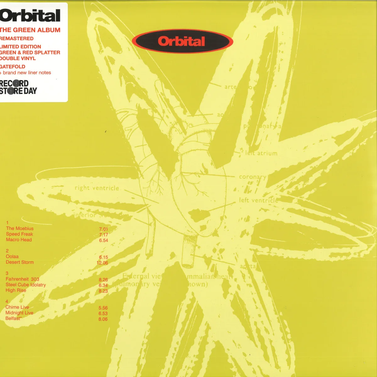 Orbital — Orbital LP 2x12"
